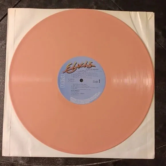 Elvis Special Pink Pressing Audio Vinyl Record (RCA PL42691 (2) / PK42691(2) )